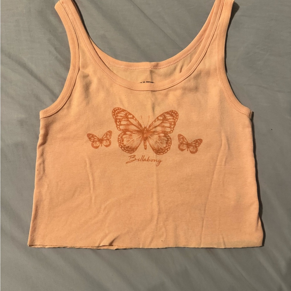 Billabong Apricot Butterfly Tank Top